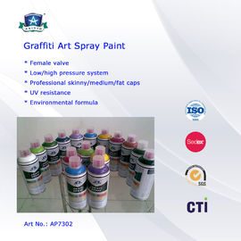 Multi Colors 400ml Art Graffiti Spray Paint For Wall / House Decoration