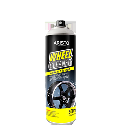 Espray del limpiador del coche del espray del limpiador de la rueda de Aristo 500ml para el eje plástico de la aleación de cristal