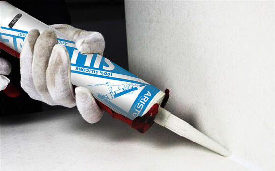 5-10 Minutos Tiempo para la piel sellador impermeable de silicona resistente a los rayos UV con curación completa de 24 horas para uso en interiores y exteriores