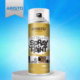 El oro/la plata/el cobre/Chrome metálicos de acrílico de la pintura de espray colorea la abrasión resistente