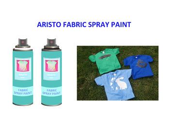 Espray lavable de la pintura de espray de la tela 200ml para la resistencia ULTRAVIOLETA de la camiseta y la sequedad rápida
