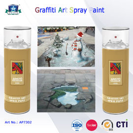 400ml conservó la pintura de sequía rápida ambiental del arte del espray de la pintada para el artista en el palo fierro
