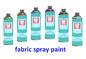 Pintura de espray ULTRAVIOLETA no tóxica de la tela de la resistencia para la ropa, espray líquido impermeable de la pintura