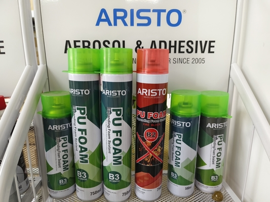 Alta extensión de la PU del espray impermeable de la espuma para sellar/relleno/que aísla